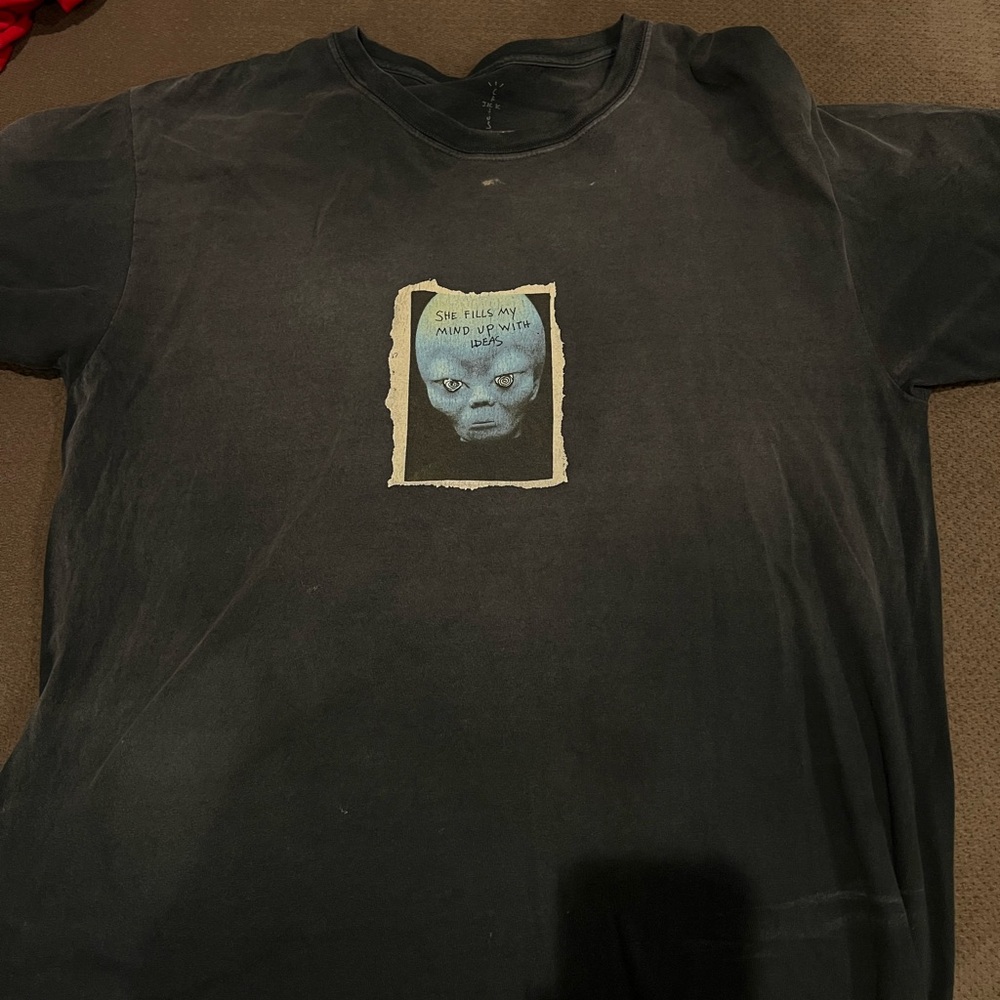 Rare Travis highest in the room shirt used some stains size large